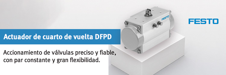 Actuador de cuarto de vuelta DFPD Festo